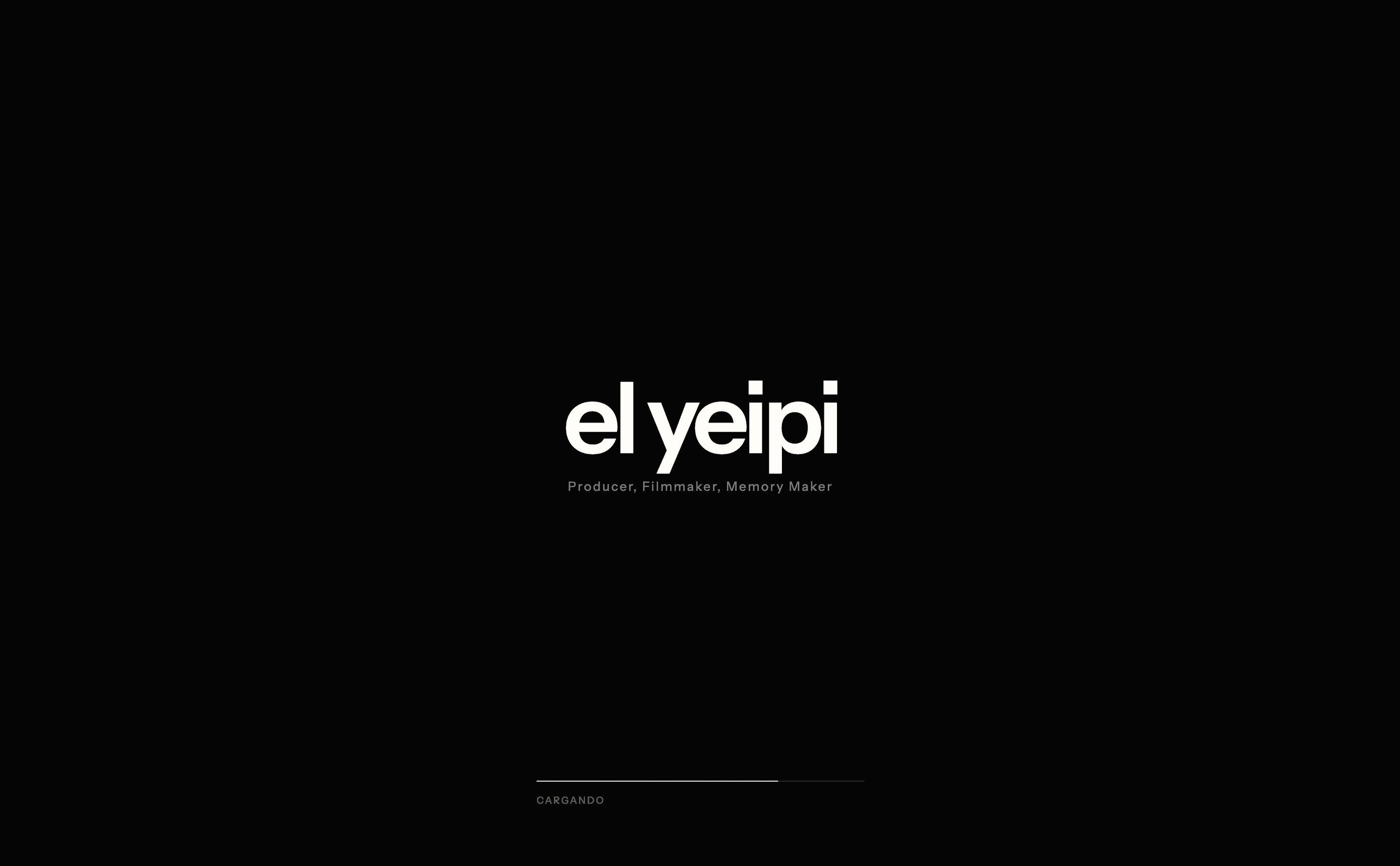 Vista del sitio web de Yeipi